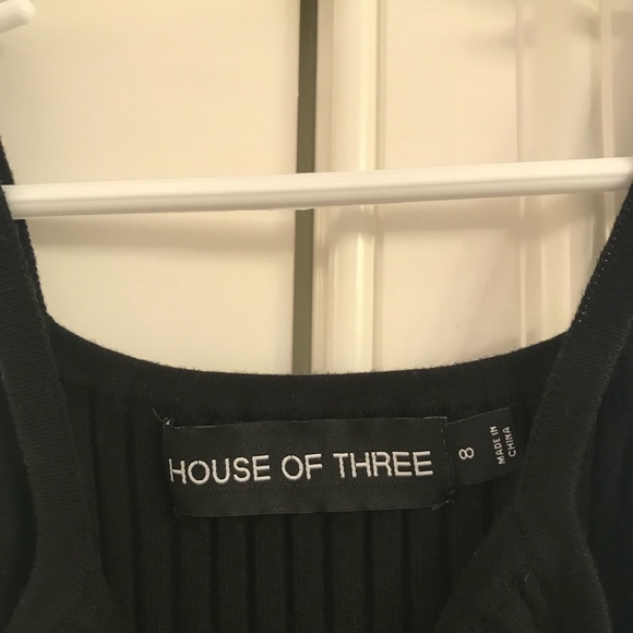 House of Three Ribbed Cropped Top - Picture 3 of 3